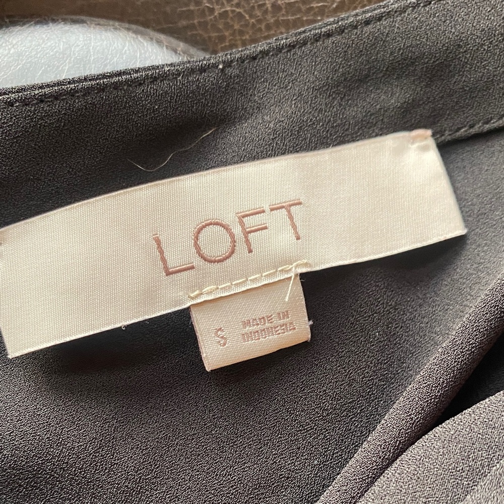 LOFT Ruffle Sleeve Blouse - Picture 2 of 2